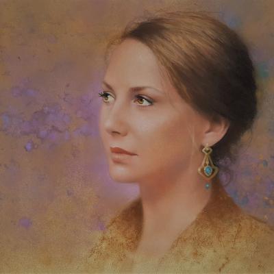Pastel de Gisèle Hurtaud